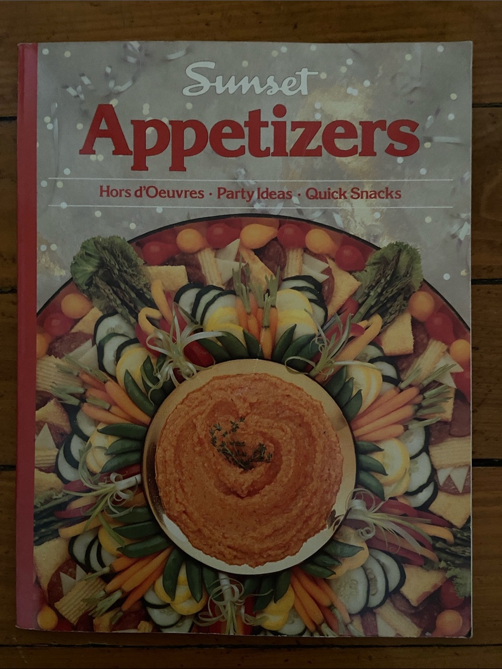 90s 1990s Appetizers Appetizer Cookbook party sides snack tray trays snacks side